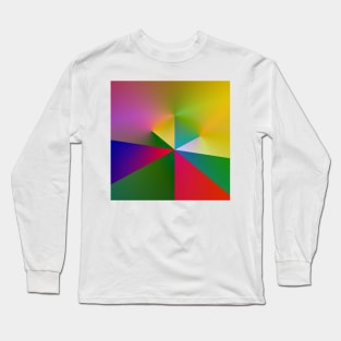 colorful texture design Long Sleeve T-Shirt